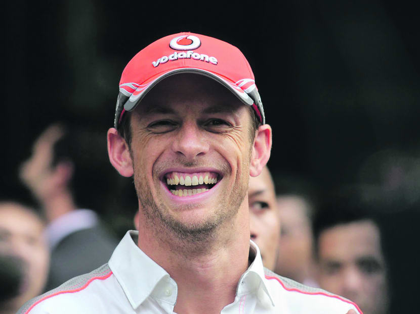 Jenson Button F1 Press Conference, Sept 18. Photo: Shaun Phang