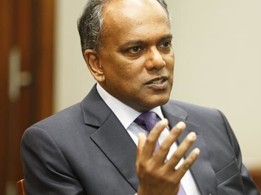 Singapore Law Minister K Shanmugam. Photo: Reuters