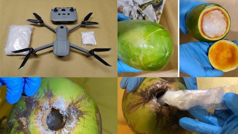 'Novel methods' being used to smuggle drugs into Singapore amid COVID-19 restrictions: CNB 'Novel methods' being used to smuggle drugs into Singapore amid COVID-19 restrictions: CNB