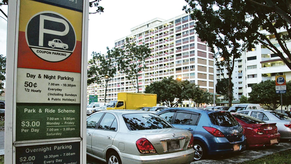 Car park coupon app