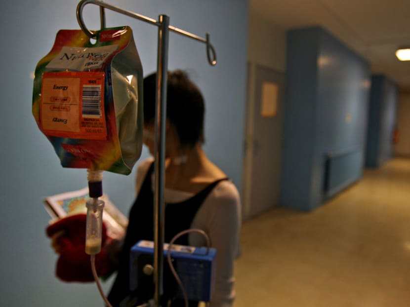 A patient receiving treatment at a clinic for an eating disorder. Binge-eating disorder is twice as common as anorexia and bulimia, yet it is the most under-detected among the three eating disorders. Photo: AFP