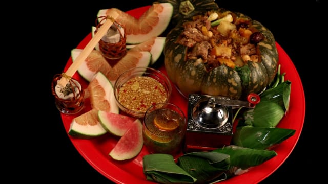 《三把刀3》食谱：金瓜猪肉汤与碎米饭