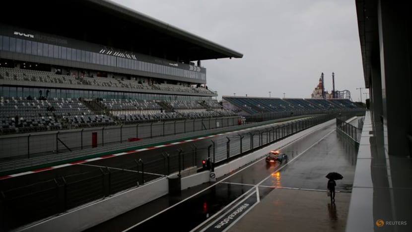 Final Russian GP practice cancelled due to rain, qualifying uncertain Final Russian GP practice cancelled due to rain, qualifying uncertain