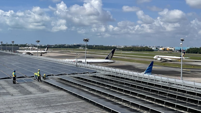 rooftop pv solar changi airport