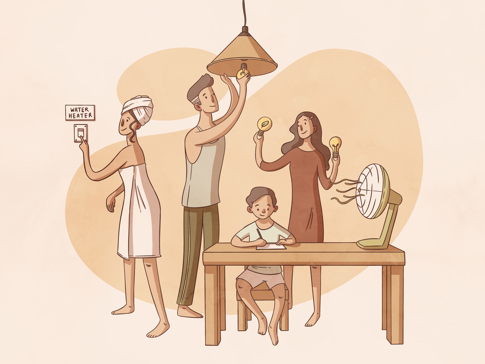 By reducing electricity consumption or turning to renewable energy, households now can not only do their part to save the Earth — but also go easy on their wallets. By reducing electricity consumption or turning to renewable energy, households now can not only do their part to save the Earth — but also go easy on their wallets.