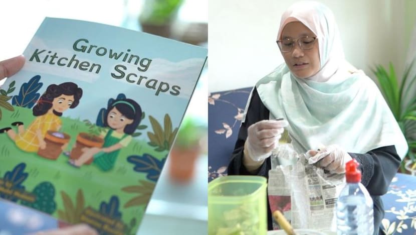 Ibu muda tanam sayuran sendiri, tulis buku tentang kemampanan sebagai warisan generasi masa depan