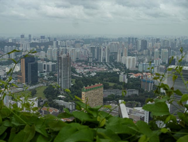 A file photo of Singapore's skyline.