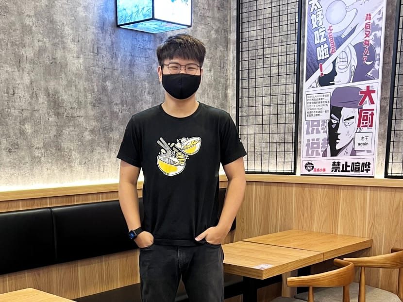 Mr Rocky Ng went from being unsure of his career path to managing a team at a food chain. His longer-term goal is to start a cafe. Mr Rocky Ng went from being unsure of his career path to managing a team at a food chain. His longer-term goal is to start a cafe.