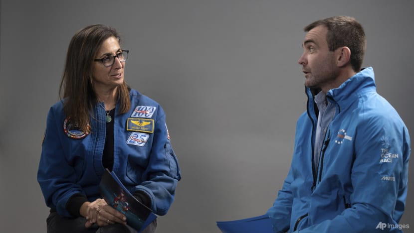 Ex-astronaut Stott helps amplify ocean racing team's message Ex-astronaut Stott helps amplify ocean racing team's message