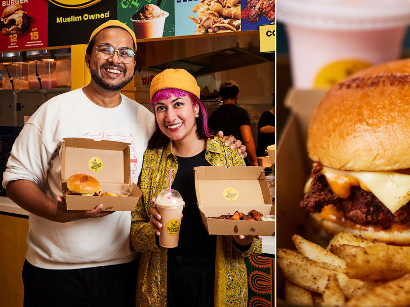 Ex-Sgag writer and wife take ‘more than 50% pay cut’ to start shiok tandoori burger stall