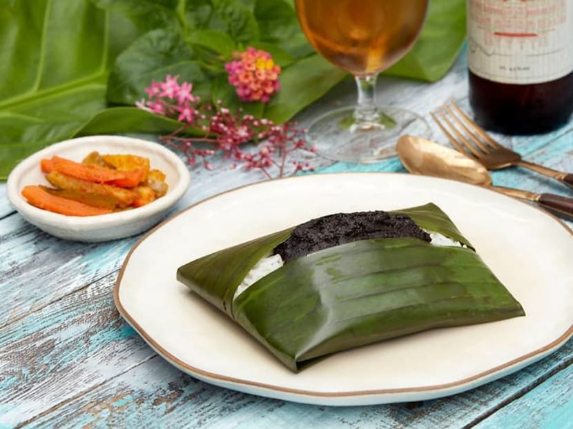 Nasi lemak buah keluak and mee siam rosti? You can enjoy them at the Raffles Nasi lemak buah keluak and mee siam rosti? You can enjoy them at the Raffles