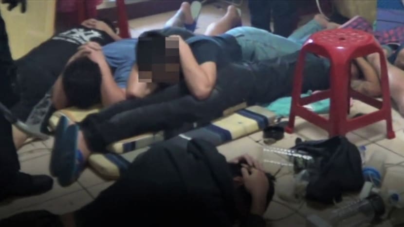 catching scammer 11 call centre raid footage courtesy criminal investigation bureau