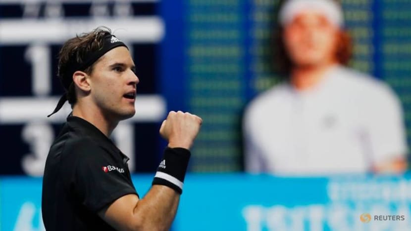 Tennis: Thiem edges Tsitsipas in ATP Finals opener Tennis: Thiem edges Tsitsipas in ATP Finals opener