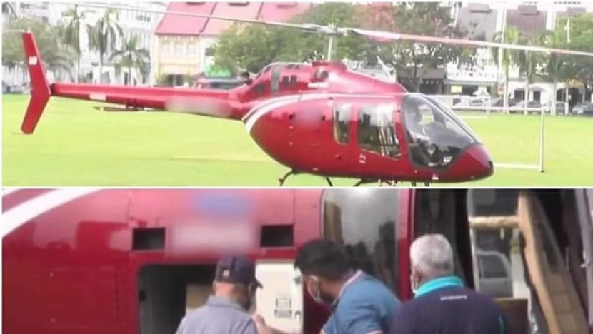 Pilot who picked up Ipoh nasi kandar by helicopter charged for straying from flight route   