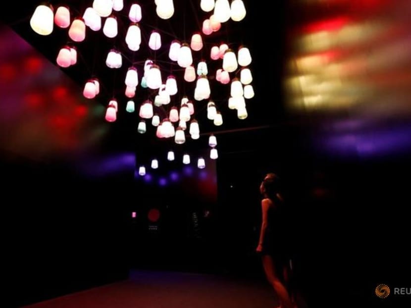 Japan's teamLab melds museum and sauna in fresh digital art experience Japan's teamLab melds museum and sauna in fresh digital art experience