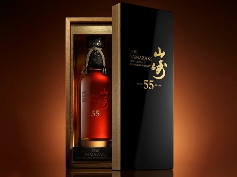Rare Yamazaki 55 Year Old whisky launches in Singapore, with a S$7,688 per person dinner