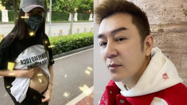 5年生4胎　陈浩民爱妻小腹隆起又有了？
