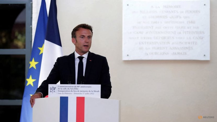 Macron decries anti-Semitism on 80th anniversary of Jewish deportations Macron decries anti-Semitism on 80th anniversary of Jewish deportations