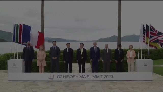七国集团领袖发表公报 阐述对中国的共同立场