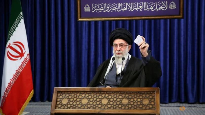 Top Iran leader posts Trump-like image with drone, vows revenge Top Iran leader posts Trump-like image with drone, vows revenge