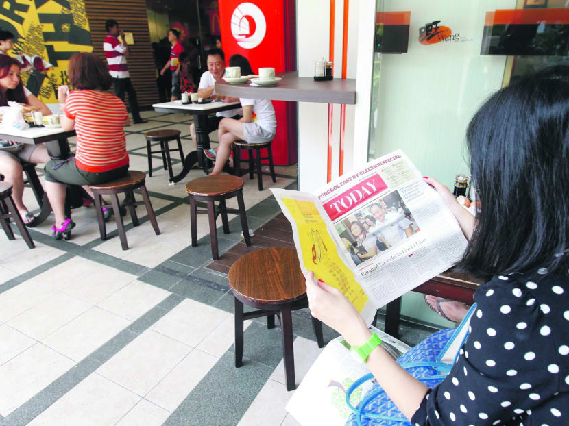 Readers have expressed surprise and sadness at news that the TODAY newspaper will discontinue its print edition from the end of September. TODAY file photo