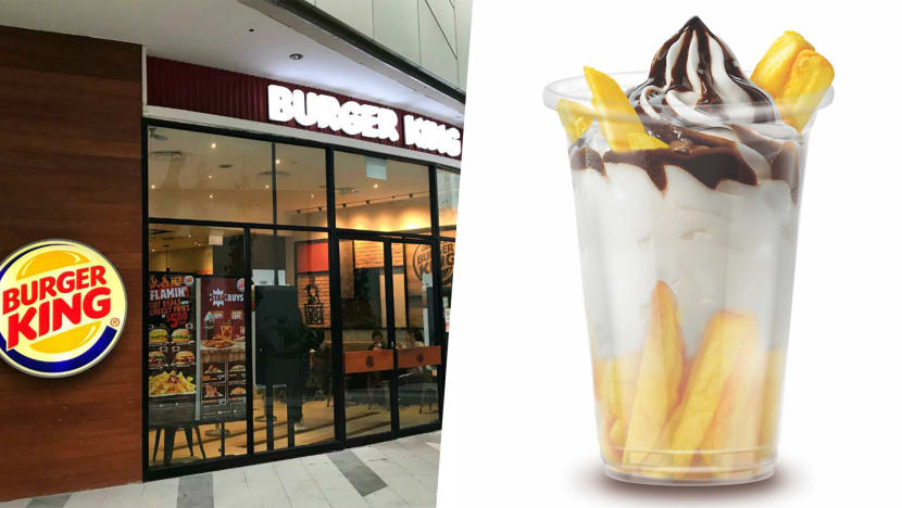 Love Dipping Fries In Ice Cream? Try Burger King’s New “Mashed Up Fries”
