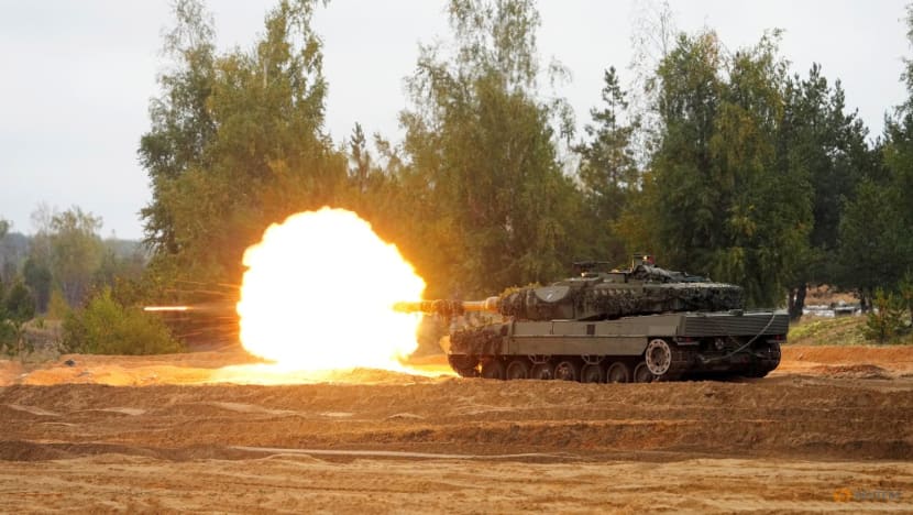 Russia launches wave of missiles at Ukraine after Kyiv secures tanks Russia launches wave of missiles at Ukraine after Kyiv secures tanks