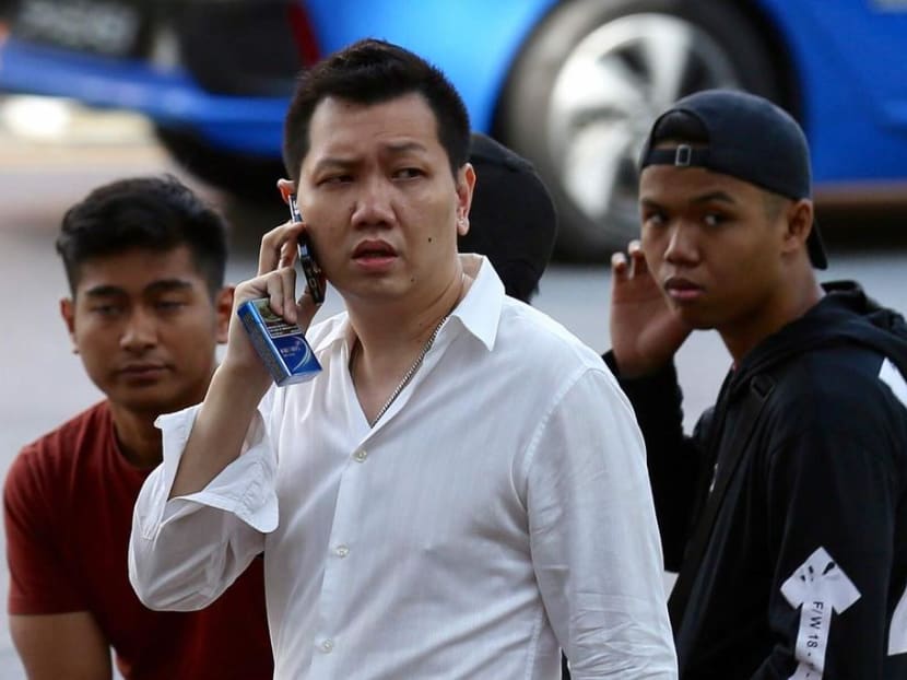 Lee Cheng Yan (pictured in foreground), 35, is out on bail and will return for sentencing on Jan 14, 2020. Lee Cheng Yan (pictured in foreground), 35, is out on bail and will return for sentencing on Jan 14, 2020.