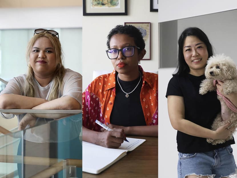 (From left): Ms Faridah Ahmad, 26; Ms Arathi Devandran, 32 and Ms Tracy Hoo, 36. Young cancer survivors here say they felt isolated in support groups with older patients, as their problems, priorities and lived experiences were very different. (From left): Ms Faridah Ahmad, 26; Ms Arathi Devandran, 32 and Ms Tracy Hoo, 36. Young cancer survivors here say they felt isolated in support groups with older patients, as their problems, priorities and lived experiences were very different.