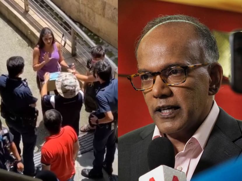 Law and Home Affairs Minister K Shanmugam, in a Facebook post on May 4, 2020, painted a scenario should the woman end up infecting someone with the coronavirus that causes Covid-19. Law and Home Affairs Minister K Shanmugam, in a Facebook post on May 4, 2020, painted a scenario should the woman end up infecting someone with the coronavirus that causes Covid-19.