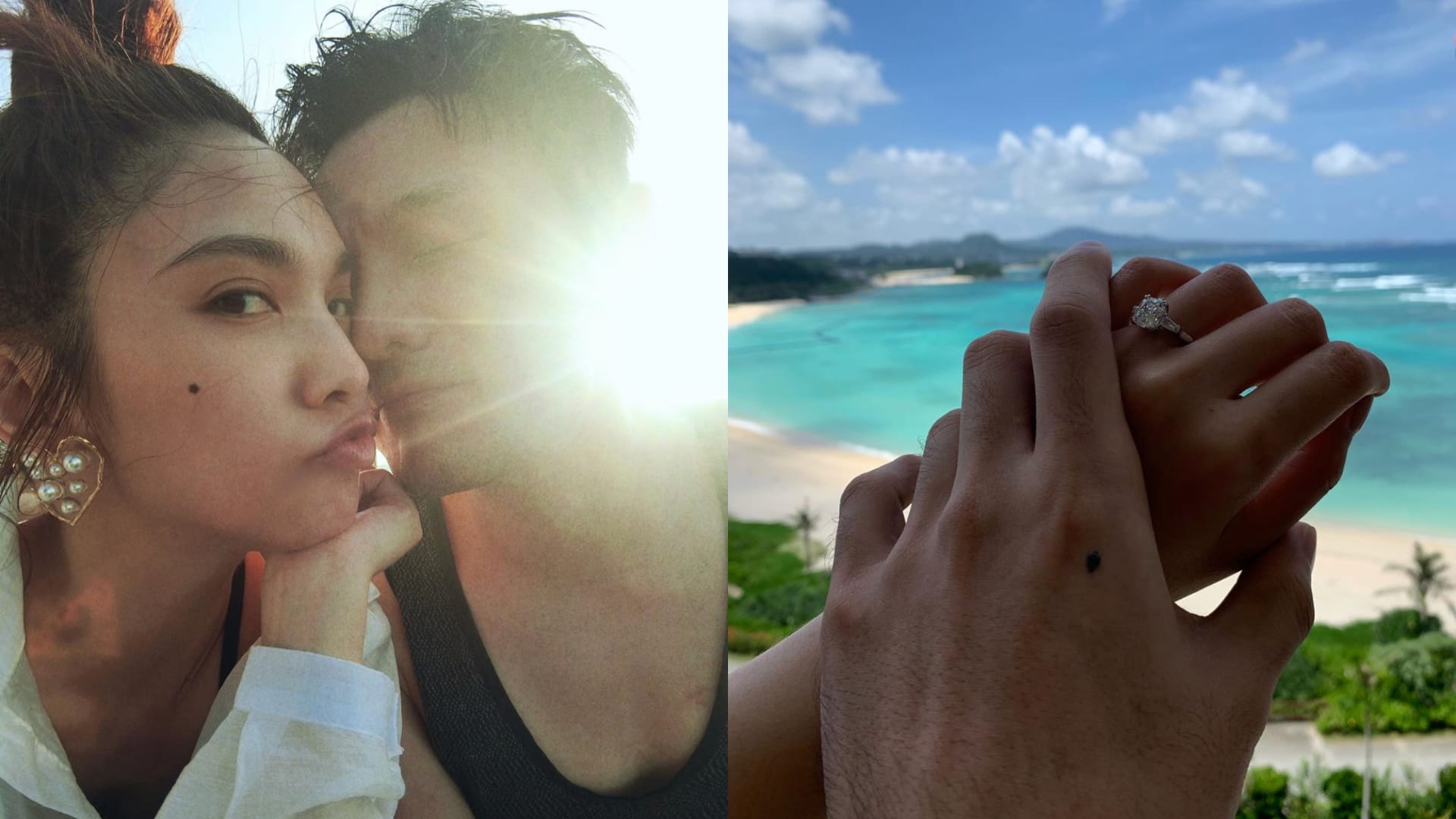 Li Ronghao Proposes To Rainie Yang On His 34th Birthday Li Ronghao Proposes To Rainie Yang On His 34th Birthday