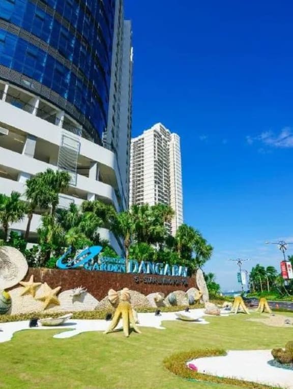 The Country Garden Danga Bay condominium development is located in the Iskandar region in Johor Bahru. It has more than 9,000 apartments on the waterfront. The Country Garden Danga Bay condominium development is located in the Iskandar region in Johor Bahru. It has more than 9,000 apartments on the waterfront.