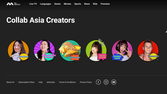 新传媒与Collab Asia合作 meWATCH新增六网红频道
