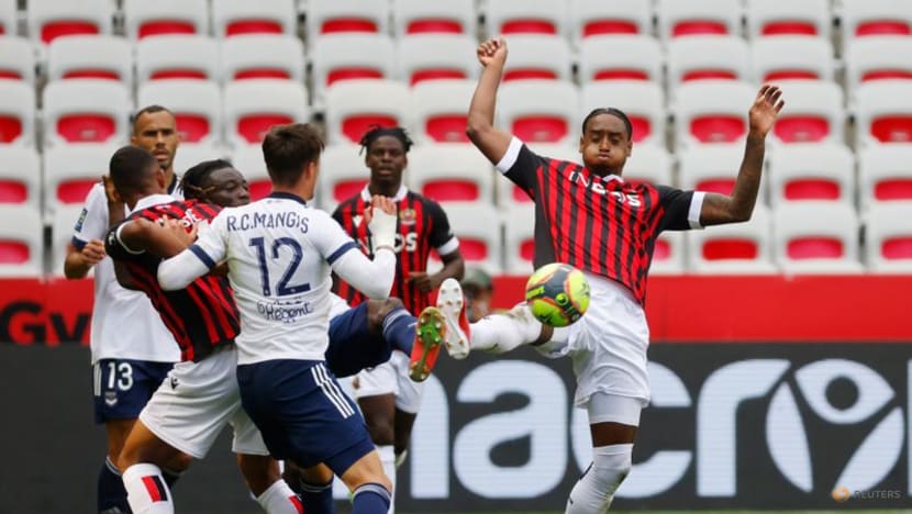 Football:Nice crush Bordeaux to go second in Ligue 1 Football:Nice crush Bordeaux to go second in Ligue 1