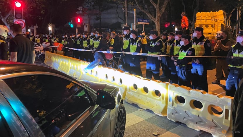 BBC says Chinese police assaulted one of its journalists at Shanghai protest BBC says Chinese police assaulted one of its journalists at Shanghai protest
