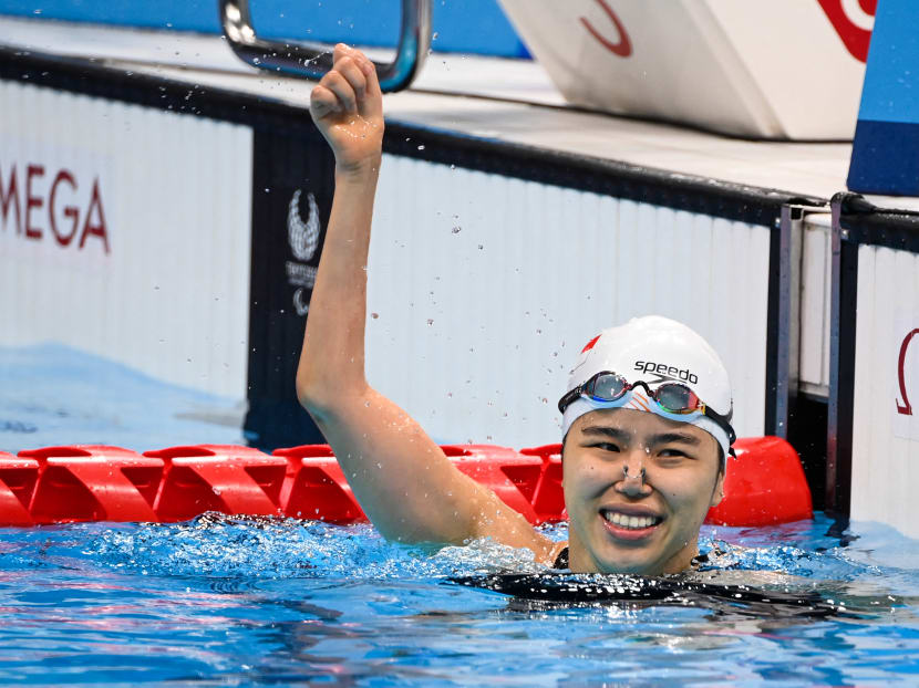 Singapore's Yip Pin Xiu won her fourth and fifth gold medals at this year’s Tokyo Paralympics, and will receive S$800,000 for her efforts this time after DBS Bank matched primary sponsor Tote Board's pay-out. The reward for a Paralympic gold however remains less than half of that for the Olympics. Singapore's Yip Pin Xiu won her fourth and fifth gold medals at this year’s Tokyo Paralympics, and will receive S$800,000 for her efforts this time after DBS Bank matched primary sponsor Tote Board's pay-out. The reward for a Paralympic gold however remains less than half of that for the Olympics.