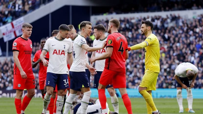 Tottenham, Brighton charged by FA for touchline confrontation Tottenham, Brighton charged by FA for touchline confrontation