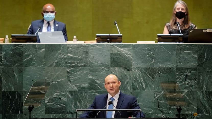 Israeli PM says Iran has crossed nuclear 'red lines'; Tehran calls it 'full of lies' Israeli PM says Iran has crossed nuclear 'red lines'; Tehran calls it 'full of lies'