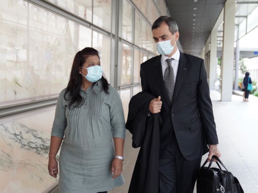 Ms Parti Liyani, 46, and her lawyer, Mr Anil Balchandani from Red Lion Circle, leaving the High Court on Sept 4, 2020. Ms Parti Liyani, 46, and her lawyer, Mr Anil Balchandani from Red Lion Circle, leaving the High Court on Sept 4, 2020.