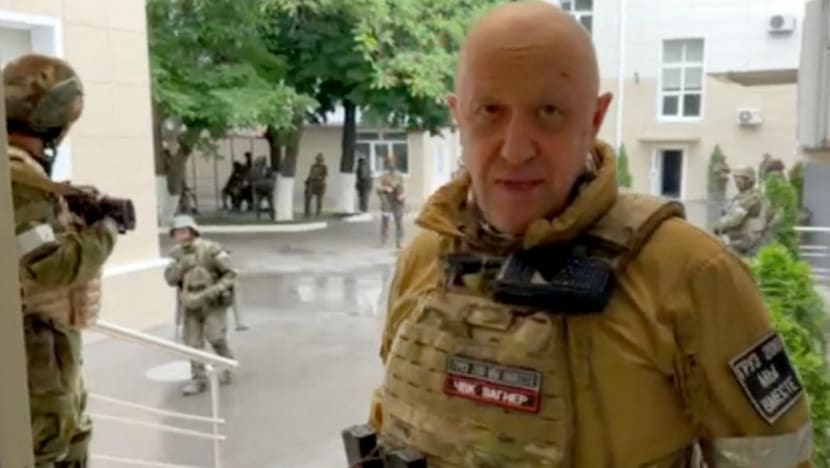 Wagner chief aims to topple Russia's military leaders, claims control of key sites in southern city