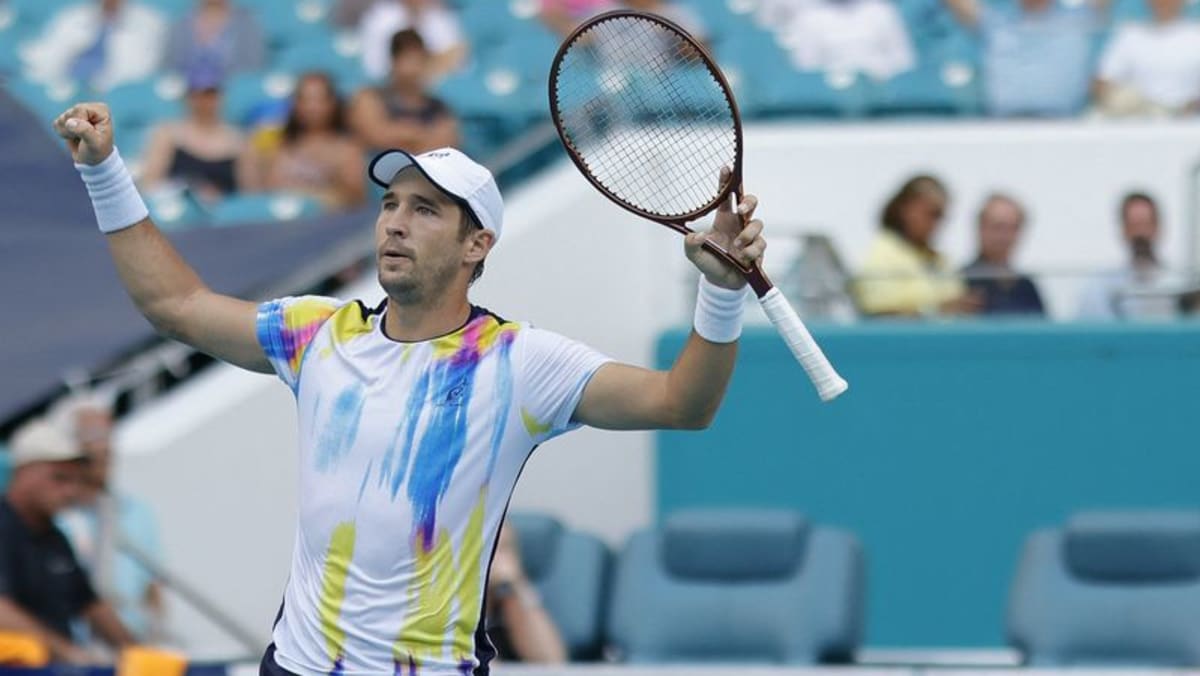 Lajovic mengalahkan Murray di babak pertama Miami Open