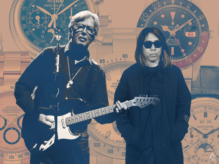 Eric Clapton and Hiroshi Fujiwara’s personal watches are up for grabs