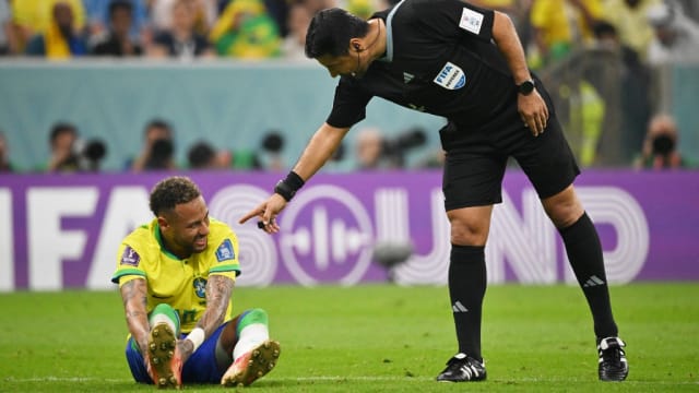 因脚踝受伤 巴西球星内马尔或将缺席最后两场小组赛