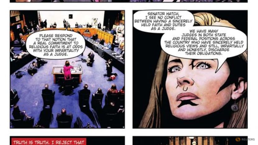 Comics feature US Supreme Court's newest women appointees Comics feature US Supreme Court's newest women appointees