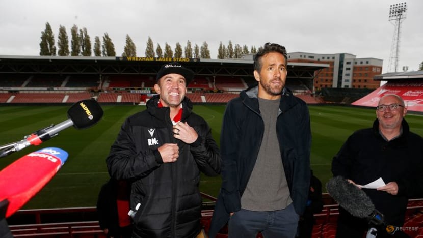 Wrexham co-owners Reynolds, McElhenney dreaming of Premier League rise Wrexham co-owners Reynolds, McElhenney dreaming of Premier League rise