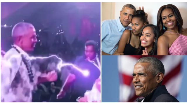 奥巴马无“罩”跳舞庆生 大批网民热议挞伐