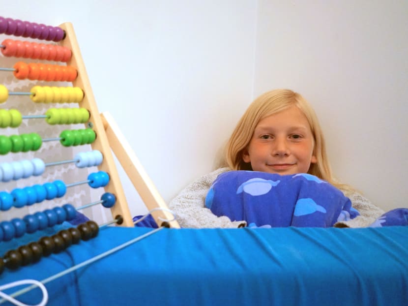 10 year-old Anna Thulin poses for a photo in her bedroom in Haugesund, Norway. Anna was born a boy but never felt like one. Soon, she is likely to receive a letter confirming that she is legally a girl. Photo: AP