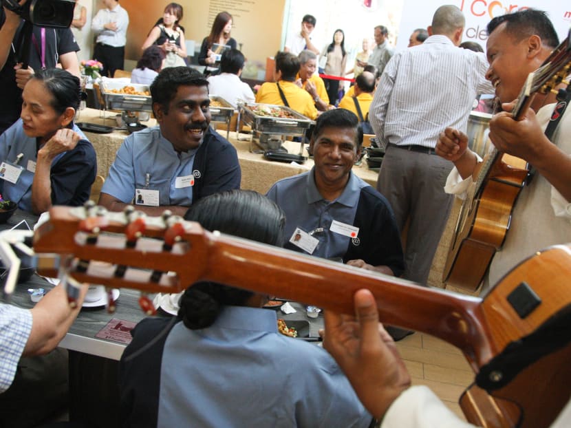 More cleaners to get S$60 raise