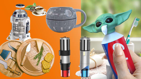 Cool Star Wars-Themed Household Items & Kitchen Gadgets – Including Coffee Makers and Cheeseboards