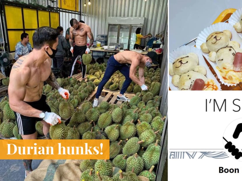 Durian hunks cause a spike in internet thirst, home baker accidentally makes NSFW teddy bear buns.